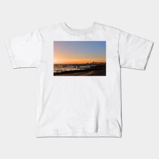 Thorpe Bay Sunset Southend on Sea Essex Kids T-Shirt